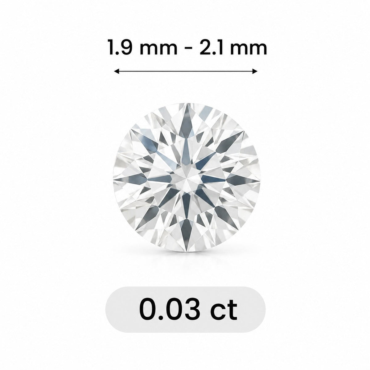 .03ct genuine Cut & Polished Diamond