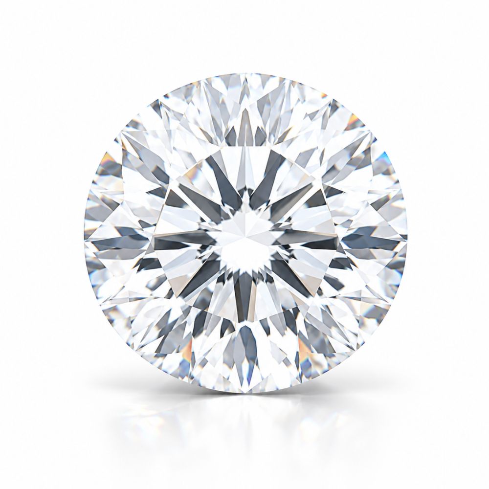 4.00ct Round Cut Sustainable Diamond